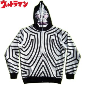 画像1: ウルトラマン キャラクターグッズ ダダ ジップパーカー 受注生産納期4週間
