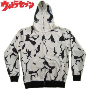 画像1: ウルトラマン キャラクターグッズ エレキング ジップパーカー 受注生産納期1か月