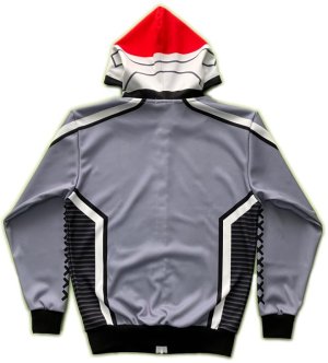 画像2: ウルトラセブン ウルトラ警備隊 ジップフード 戦闘服 特撮 デザイン 日本製 受注生産 円谷プロ認証 メンズ 大きサイズ S M L LL 3L 4L キャラクターグッズ
