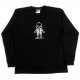 刺青 キューピー 長袖 Tシャツ タトゥー QP 和彫り プリント
