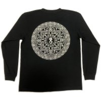 天星宮曼荼羅 梵字 長袖Ｔシャツ 梵字タトゥー 刺青デザイン （ 梵字プリント 梵字ブランド ） 通販 和柄服