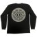 画像1: 天星宮曼荼羅 梵字 長袖Ｔシャツ 梵字タトゥー 刺青デザイン （ 梵字プリント 梵字ブランド ） 通販 和柄服 (1)