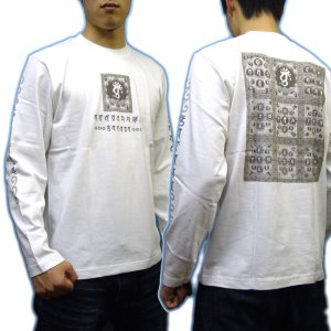 画像5: 金剛曼荼羅 梵字 長袖Ｔシャツ 刺青 デザイン 梵字タトゥー Tシャツの袖にデザイン （名入れ刺繍可）通販 和柄服