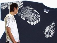 紅雀 和柄 大蛇 武者 刺青 Ｔシャツ 「送料無料」 通販 刺青 和彫り デザイン