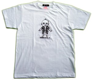 画像2: 刺青 キューピー Tシャツ タトゥー QP 和彫り プリント