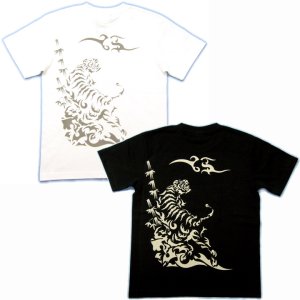 画像5: 虎の和柄Ｔシャツ通販