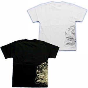 画像5: 鳳凰と牡丹の刺青デザインＴシャツ通販