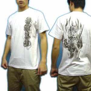 画像5: 風林火山武田信玄和柄 Ｔシャツ通販