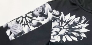 画像3: 千手観音 和柄 パーカー ジャージ 日本製 受注生産 刺青 菩薩 デザイン 紅雀 通販 和柄服