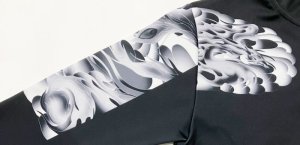 画像3: 不動明王 和柄 パーカー ジャージ 日本製 受注生産 刺青 菩薩 デザイン 紅雀 通販 和柄服
