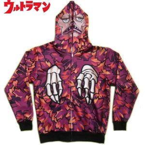 画像: ウルトラマン キャラクターグッズ ピグモン ジップパーカー　受注生産納期1か月