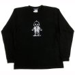 画像1: 刺青 キューピー 長袖 Tシャツ タトゥー QP 和彫り プリント