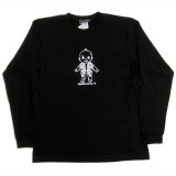 画像: 刺青 キューピー 長袖 Tシャツ タトゥー QP 和彫り プリント