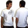 画像3: 鳳凰と牡丹の刺青デザインＴシャツ通販