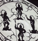 画像: 四天王 和柄 パーカー スエット刺青デザインの紅雀（名入れ刺繍可）通販