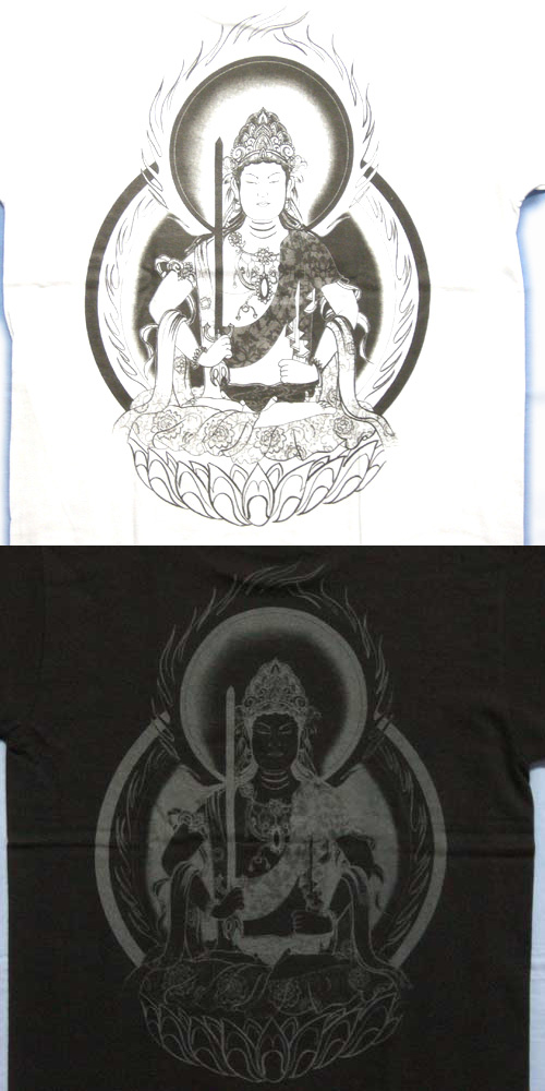 画像: 虚空蔵菩薩の仏像画Ｔシャツ通販