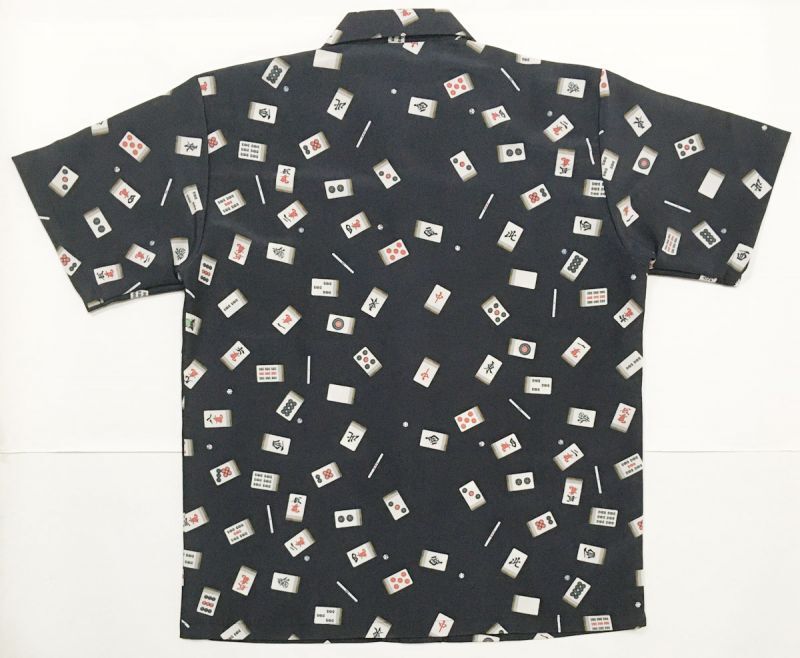 画像3: 麻雀牌 国士無双 アロハシャツ 和柄アロハ 大きいサイズ ギャンブルシャツ 3L 4L 5L 受注生産